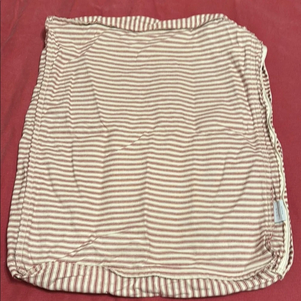 Restoration Hardware Pillow Covers Cases Red and White Furniture Cushion Pillow
